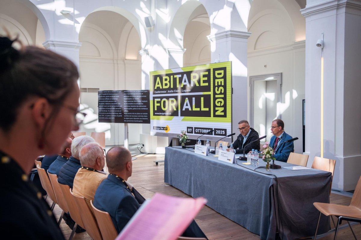 Présentation du cas "Casa inclusiva in Château d’Oex" Conférence sur l'habitat inclusif organisée par Centro di Competenza Design for All Svizzera