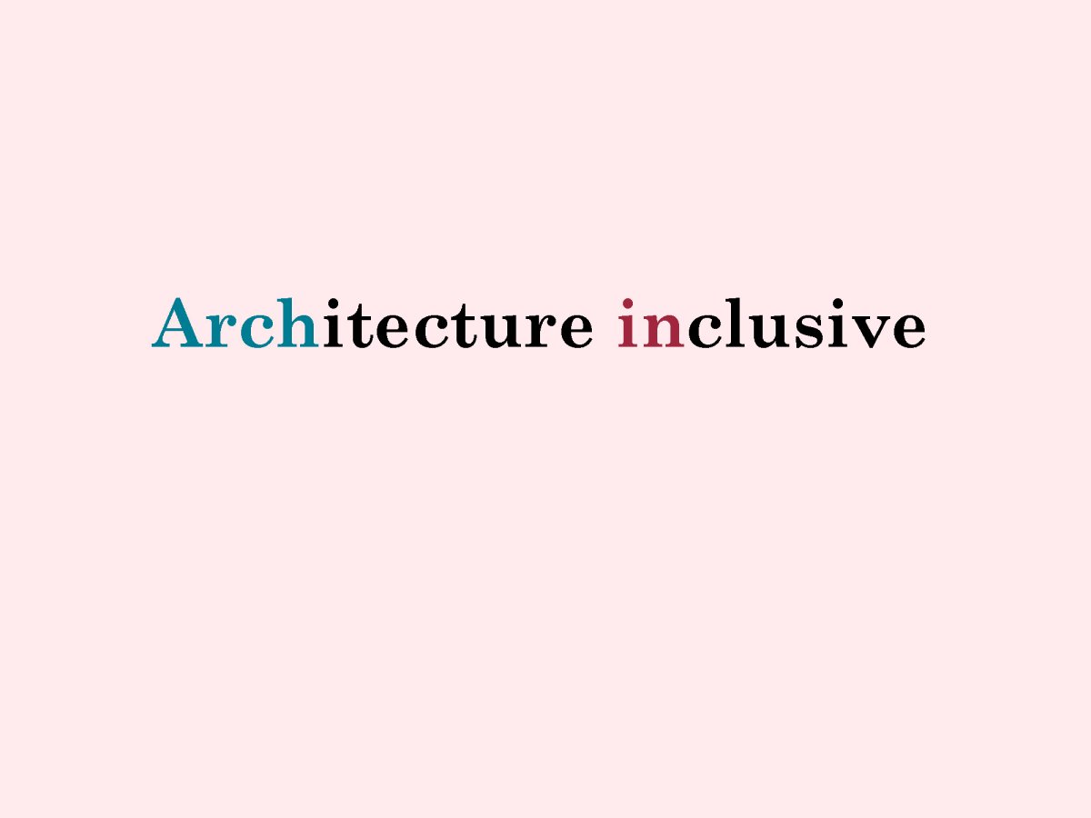 Conférence "Architecture inclusive" Conférence en ligne "Architecture inclusive" organisée par Association s5