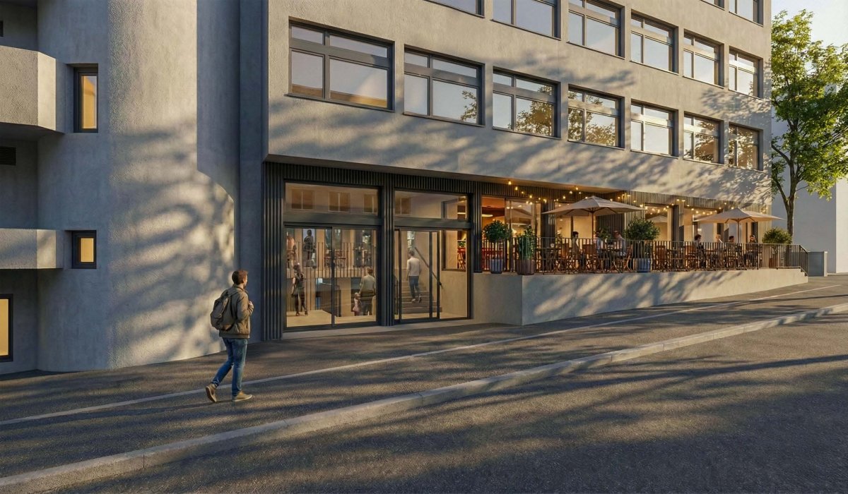 Gehörlosenzentrum Zürich-Oerlikon Intégration de l'architecture inclusive pour la rénovation du GGHZZ. Concept de DeafSpace.