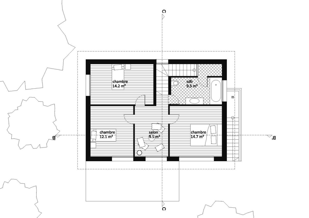 Maison à Mézières